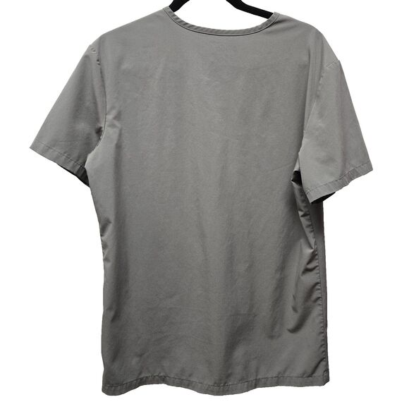 FIGS Fionlite Scrub Set Dark Sage sz Small Joggers Top Pockets, Mesh lined Gray - Picture 3 of 13